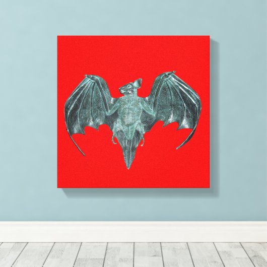 PR Rum Bat Canvas Afdruk (Insitu (Houten vloer))