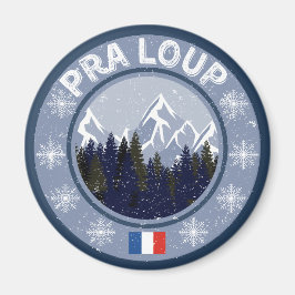 Pra-Loup Ski Station Magneet