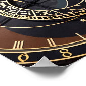 praag astronomisch Poster (Hoek)