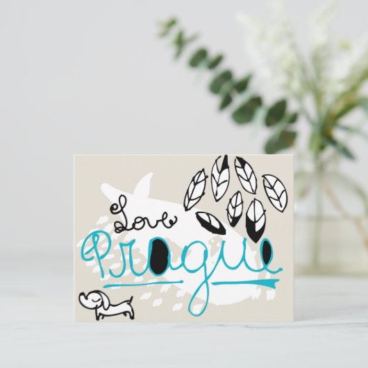 Praag Briefkaart (Staand voorkant)