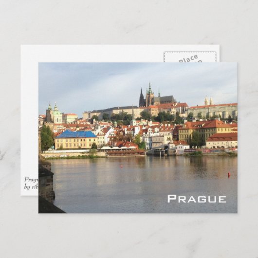 Praag Briefkaart (Voorkant / Achterkant)