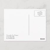 Praag Briefkaart (Achterkant)
