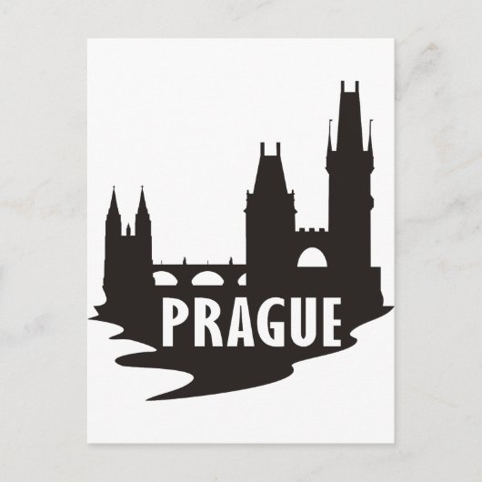 Praag Briefkaart (Voorkant)