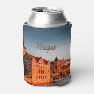 Praag Capital van de Tsjechische Republiek Blikjeskoeler