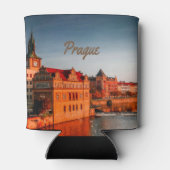 Praag Capital van de Tsjechische Republiek Blikjeskoeler (Achterkant)