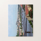 Praag, Castle & River Bridges / Tsjechië Legpuzzel (Verticaal)