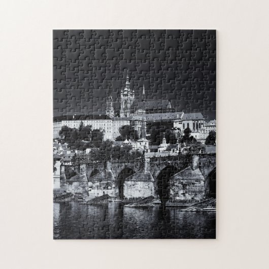 Praag, Charles Bridge & Castle / Tsjechisch Legpuzzel (Verticaal)