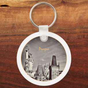 Praag & Charles Bridge, Christus, Castle/Tsjechisc Sleutelhanger