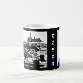 Praag, Historische stad, Castle & Flag - Tsjechisc Koffiemok (Center)