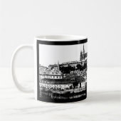 Praag, Historische stad, Castle & Flag - Tsjechisc Koffiemok (Links)