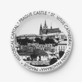 Praag, Historische stad, Castle - Tsjechisch (part Papieren Bordje (Voorkant)