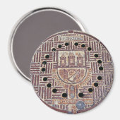 Praag Kasteel Riool Hoesje Magneet (Voorkant / Achterkant)