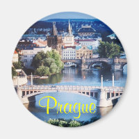 Praag koelkast magneet