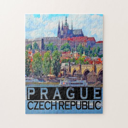 Praag Legpuzzel (Verticaal)