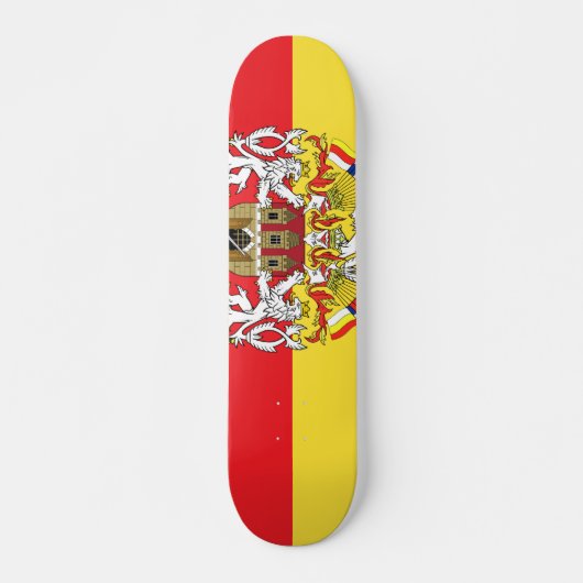 Praag met Tsjechië Skateboard (Voorkant)
