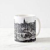 Praag middeleeuwse hoofdstad van Tsjechië Koffiemok (Voorkant rechts)
