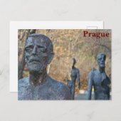 Praag monument briefkaart (Voorkant / Achterkant)