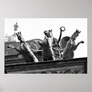 Praag - Nationaal theater Poster