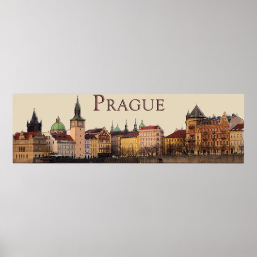Praag: Old Town Skyline Poster (Voorkant)