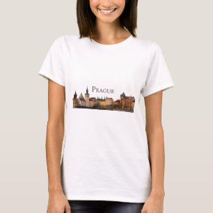 Praag: Old Town Skyline T-shirt