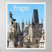 Praag, Old Town Square, Rooftops Poster (Voorkant)