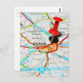 Praag, Praag, Tsjechië Briefkaart (Voorkant / Achterkant)