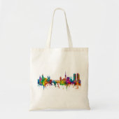 Praag (Praag) Tsjechië Skyline Tote Bag (Voorkant)