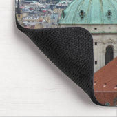Praag/Praha aangepaste mousepad Muismat (Hoek)