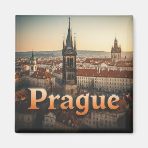 Praag Reis Cadeau Magneet
