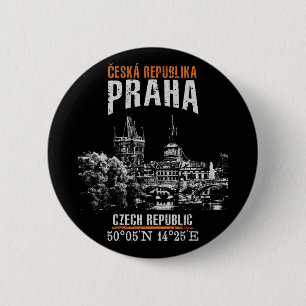 Praag Ronde Button 5,7 Cm