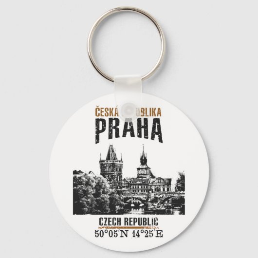 Praag Sleutelhanger (Voorkant)