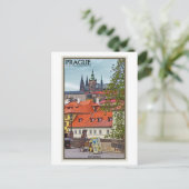 Praag - St. Vitus Cathedraal Briefkaart (Staand voorkant)