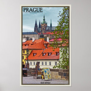 Praag - St. Vitus Cathedraal Poster