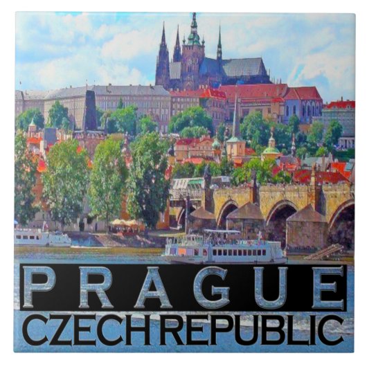 Praag Tegeltje (Voorkant)