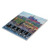 Praag Tegeltje (Zijkant)