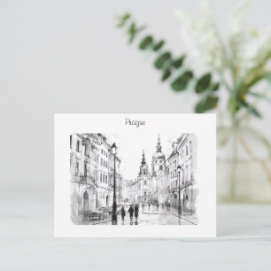 Praag Tsjechië Briefkaart