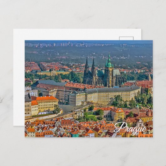 Praag, Tsjechië Briefkaart (Voorkant / Achterkant)