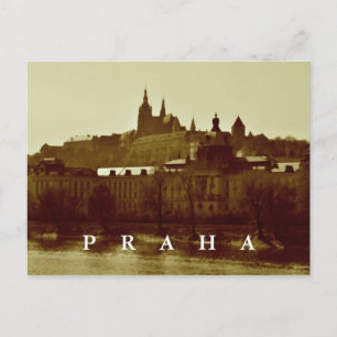 Praag, Tsjechië Briefkaart