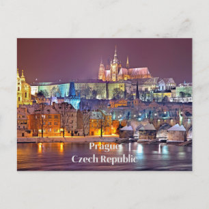 Praag, Tsjechië Briefkaart