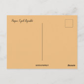 Praag Tsjechië Briefkaart (Achterkant)