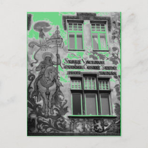 Praag, Tsjechië Briefkaart