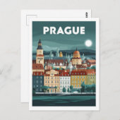 Praag, Tsjechië Briefkaart (Voorkant / Achterkant)