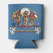 Praag Tsjechië Family Beer Koelbox Blikjeskoeler (Voorkant)