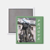 Praag, Tsjechië Magneet (Voorkant / Achterkant)