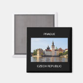 Praag, Tsjechië Magneet (Voorkant / Achterkant)