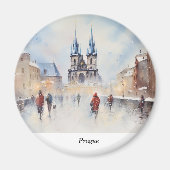 Praag Tsjechië Magneet (Voorkant)