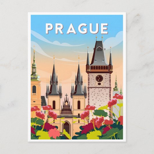 Praag Tsjechië République tchèque Briefkaart (Voorkant)