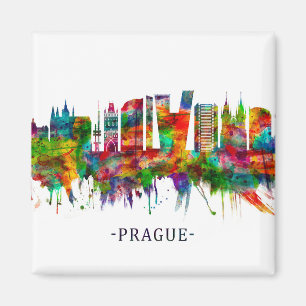 Praag Tsjechië Skyline Magneet