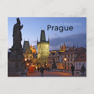 Praag, Tsjechische Republiek Briefkaart