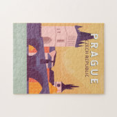 Praag Tsjechische Republiek Reiskunst Legpuzzel (Horizontaal)